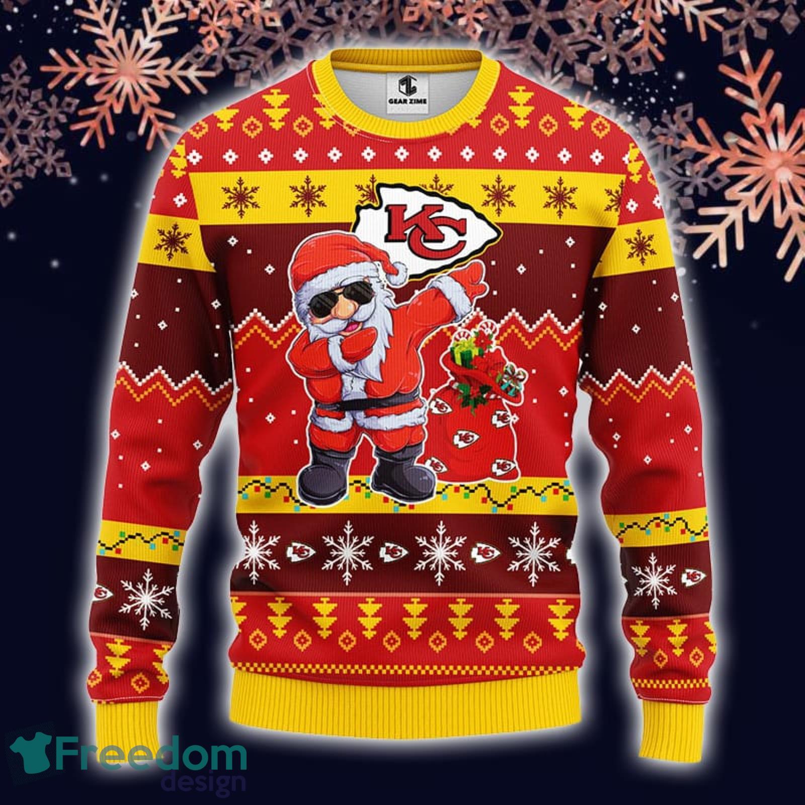 Buffalo Bills NFL Team HoHoHo Mickey Funny Ugly Christmas