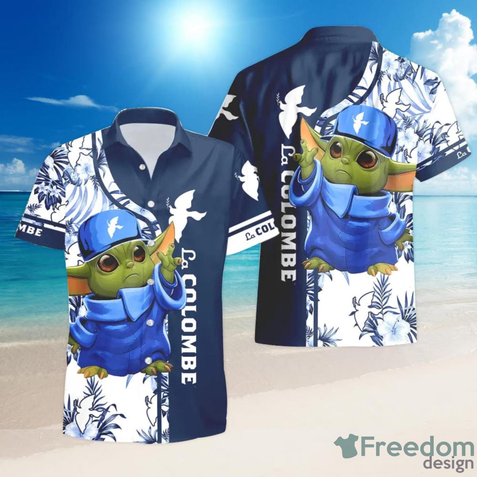 Cardinals Baby Yoda Star Wars Beach Summer Hawaiian Shirt Full Over Print -  Freedomdesign