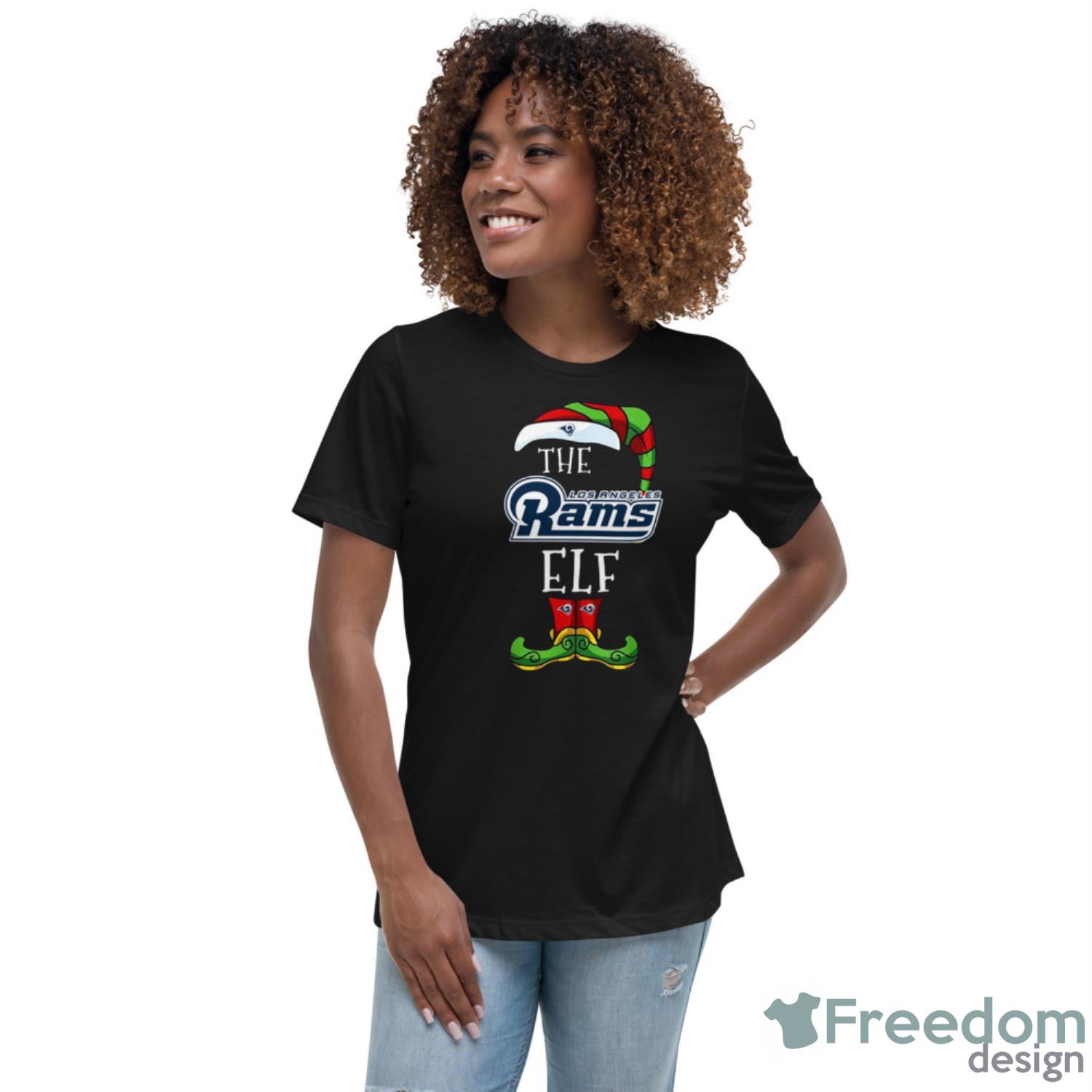 Los Angeles Dodgers Christmas ELF Funny MLB T-Shirt