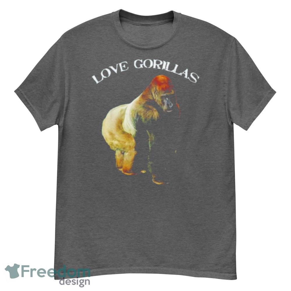 Love Gorillas T-Shirt For Men Women And Youth - G500 Men’s Classic T-Shirt-1