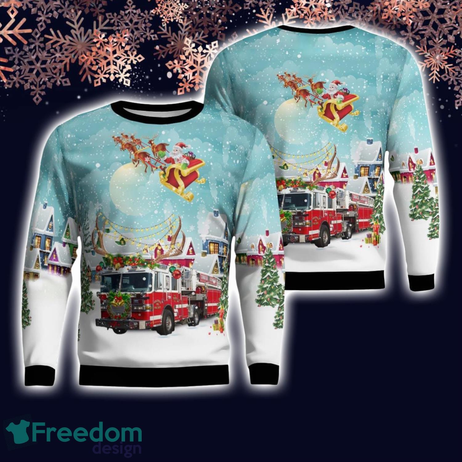 FDNY CHRISTMAS LONG SLEEVE T-SHIRT