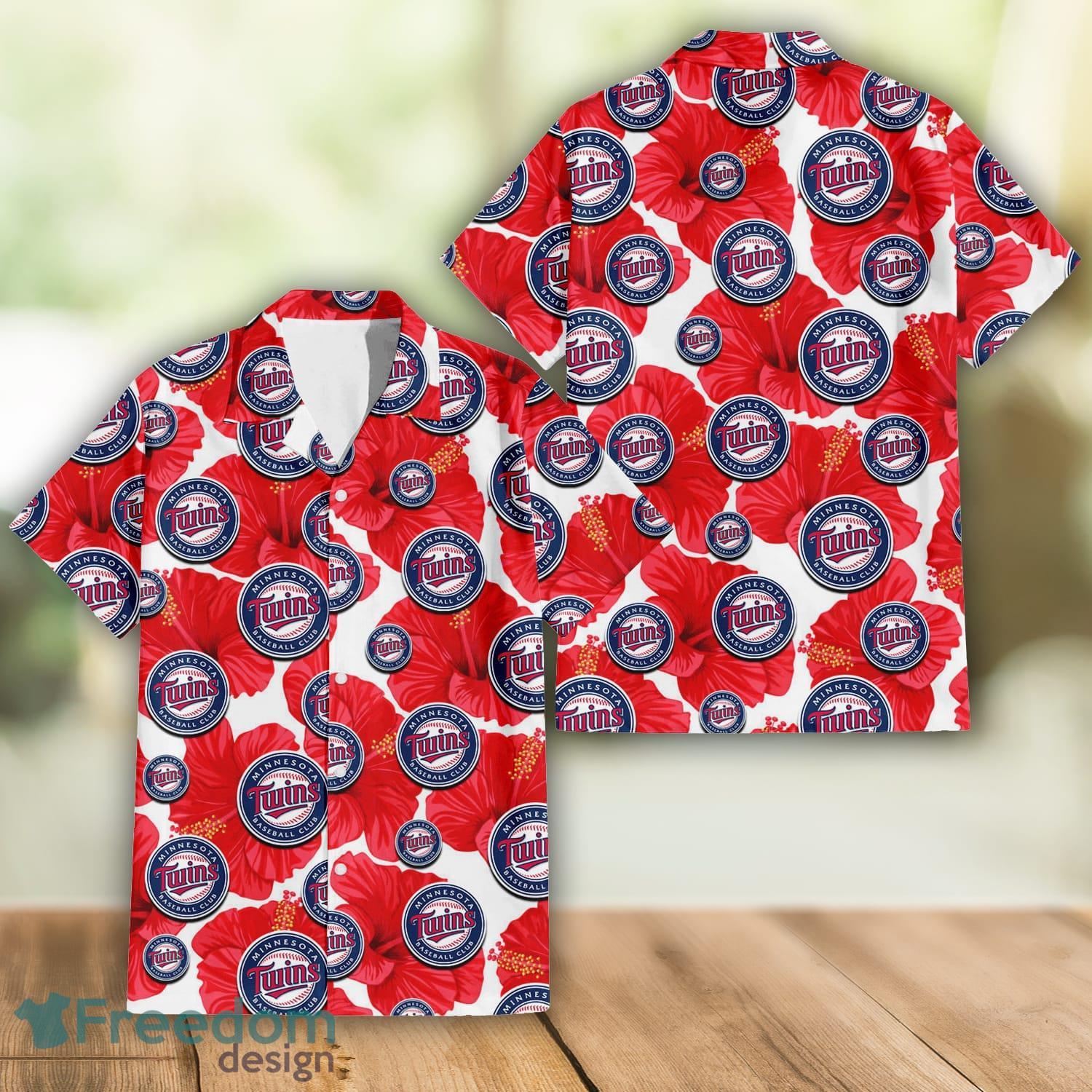 Minnesota Twins MLB Play Ball 3D Print Hawaiian Shirt, Twins