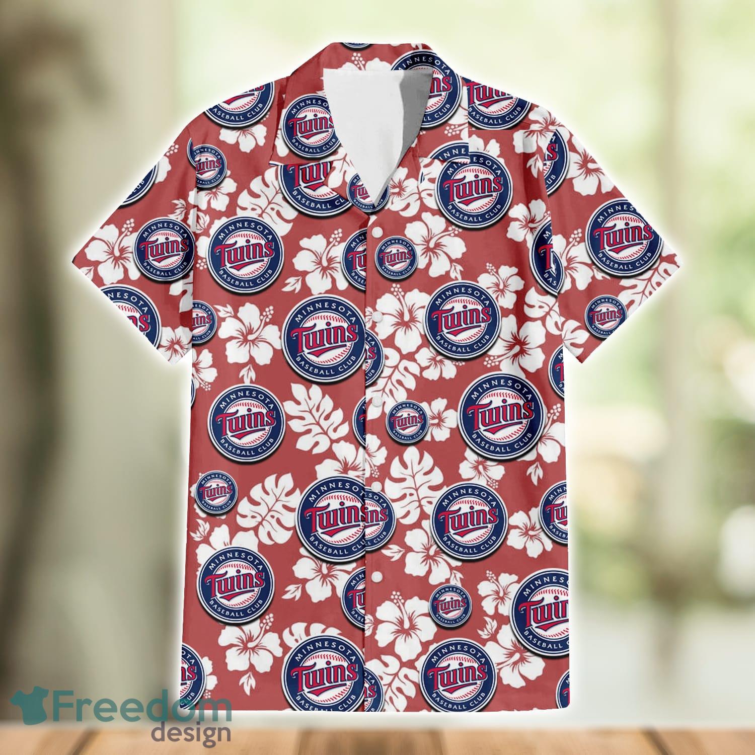 Chicago Cubs Pink Hibiscus Vintage Pattern 3D Hawaiian Shirt Best Summer  Gift