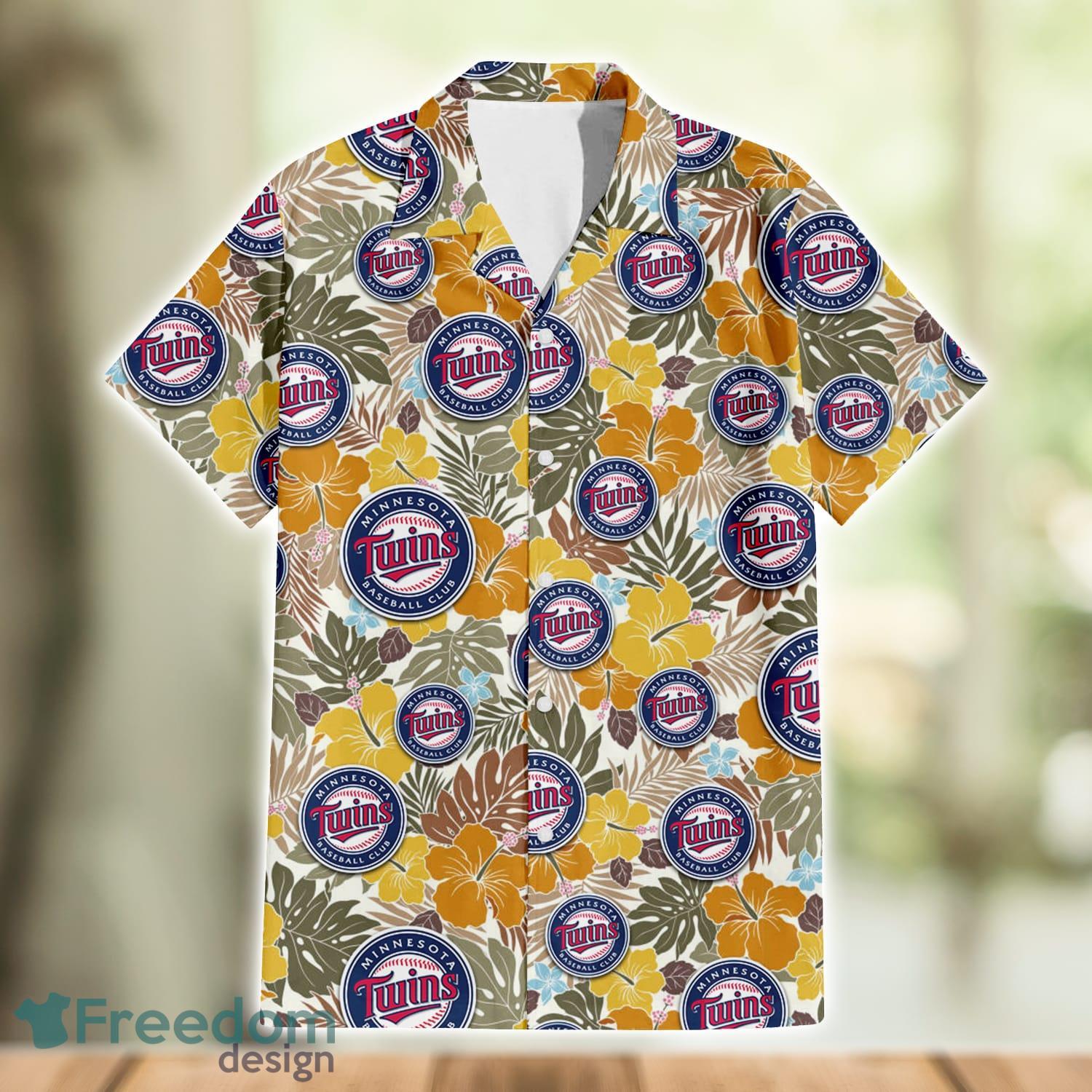 Minnesota Twins MLB Flower Hawaiian Shirt Best Gift For Fans - Freedomdesign