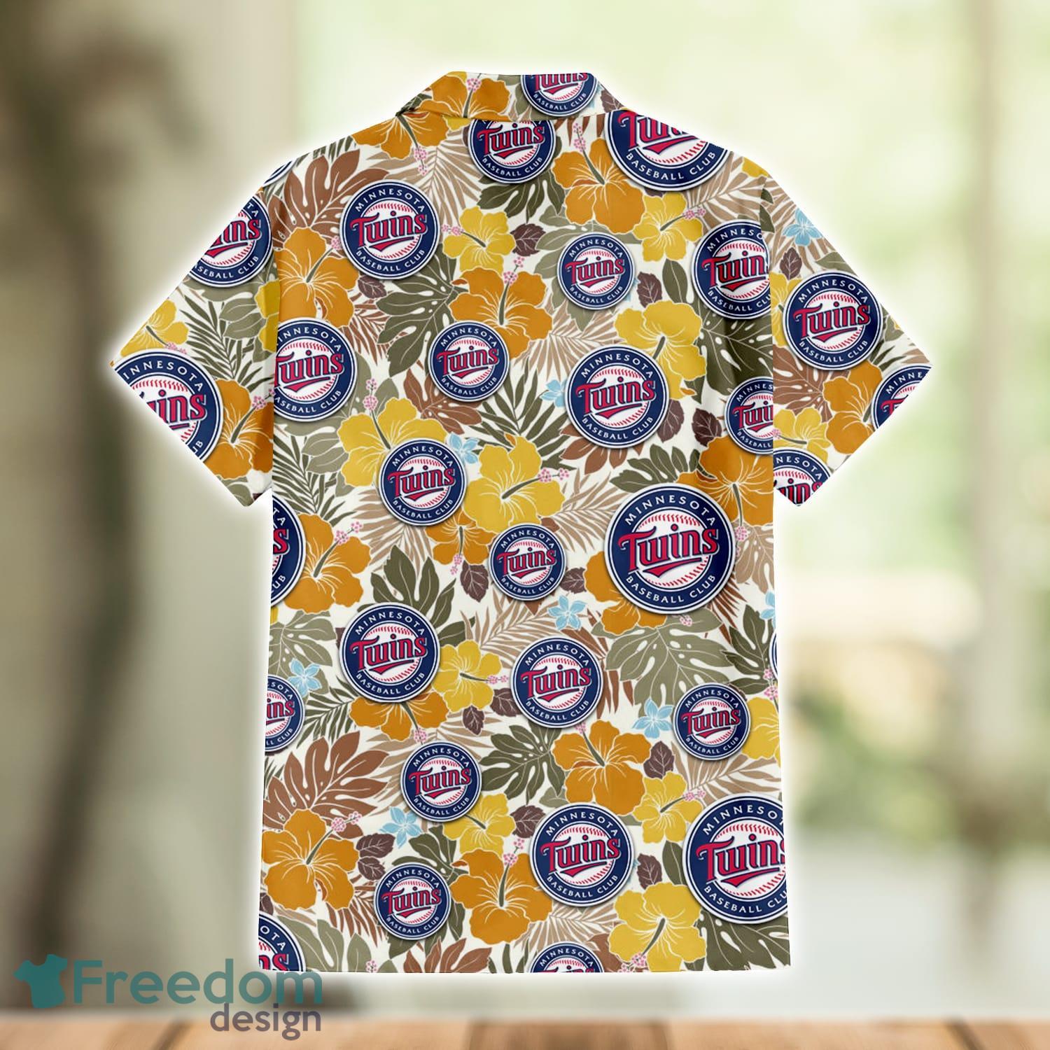 Minnesota Twins MLB Flower Hawaiian Shirt Best Gift For Fans - Freedomdesign