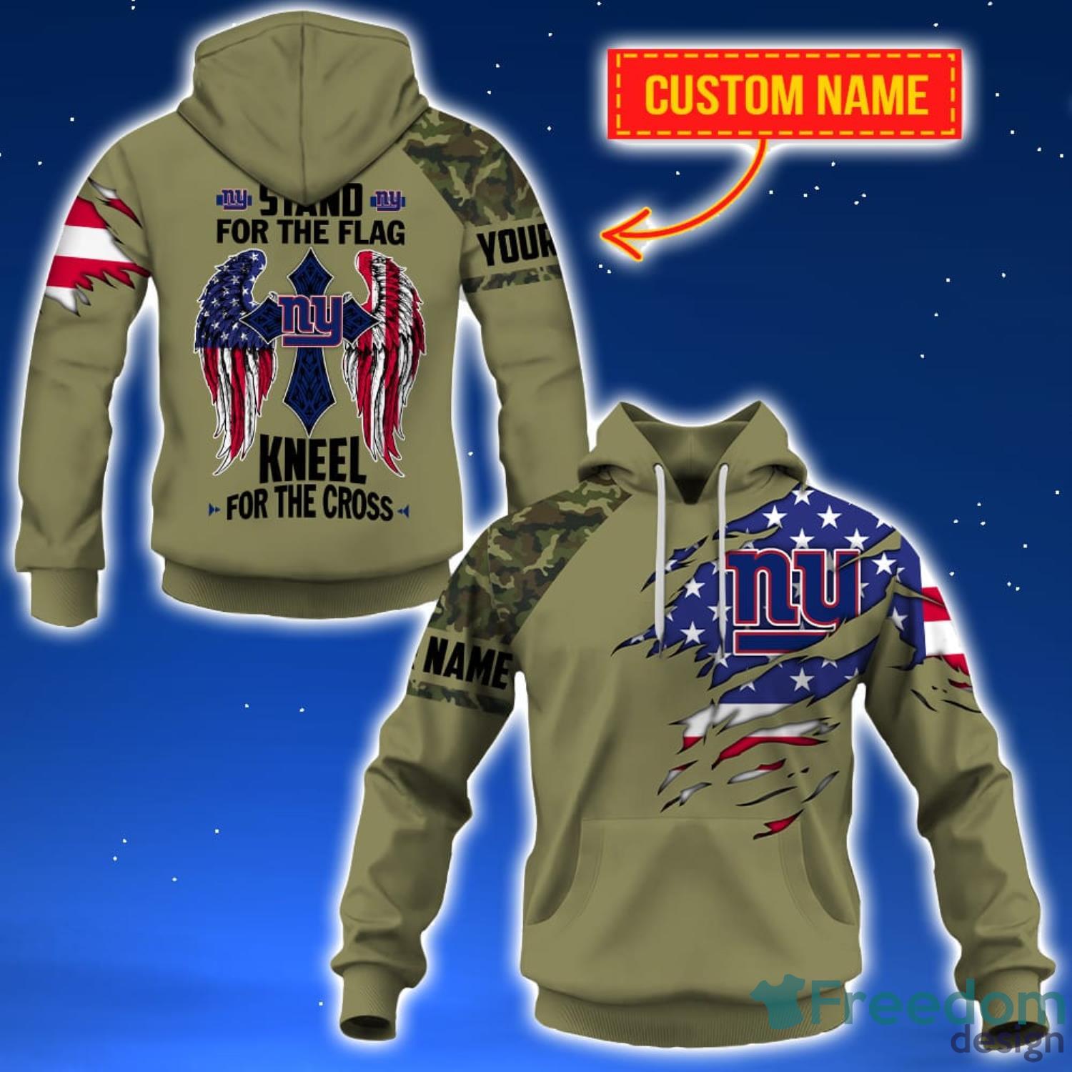 New York Giants Flag 3D Hoodie Gift For Fan Football Lovers in