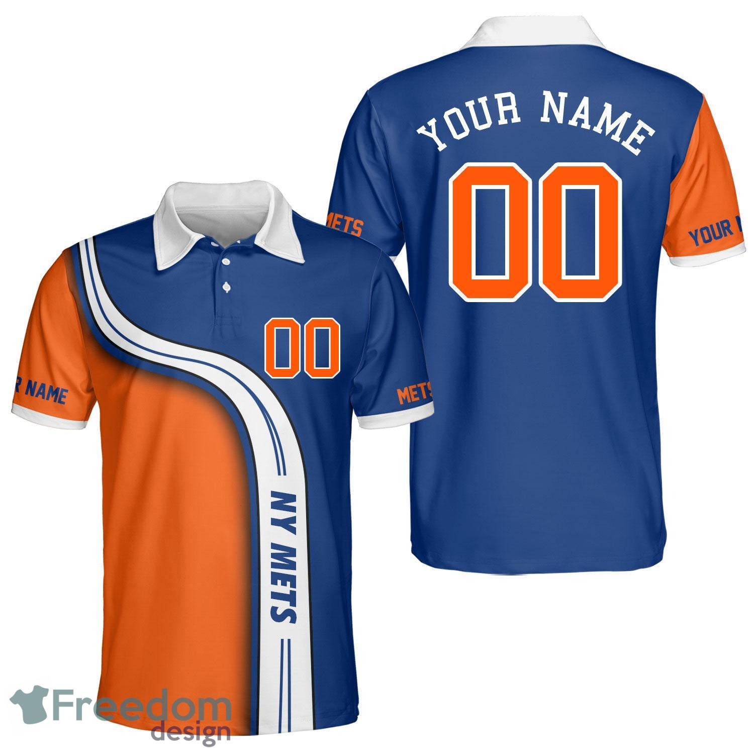 New York Mets Custom Name & Number Baseball Jersey Shirt Best Gift For Men  And Women