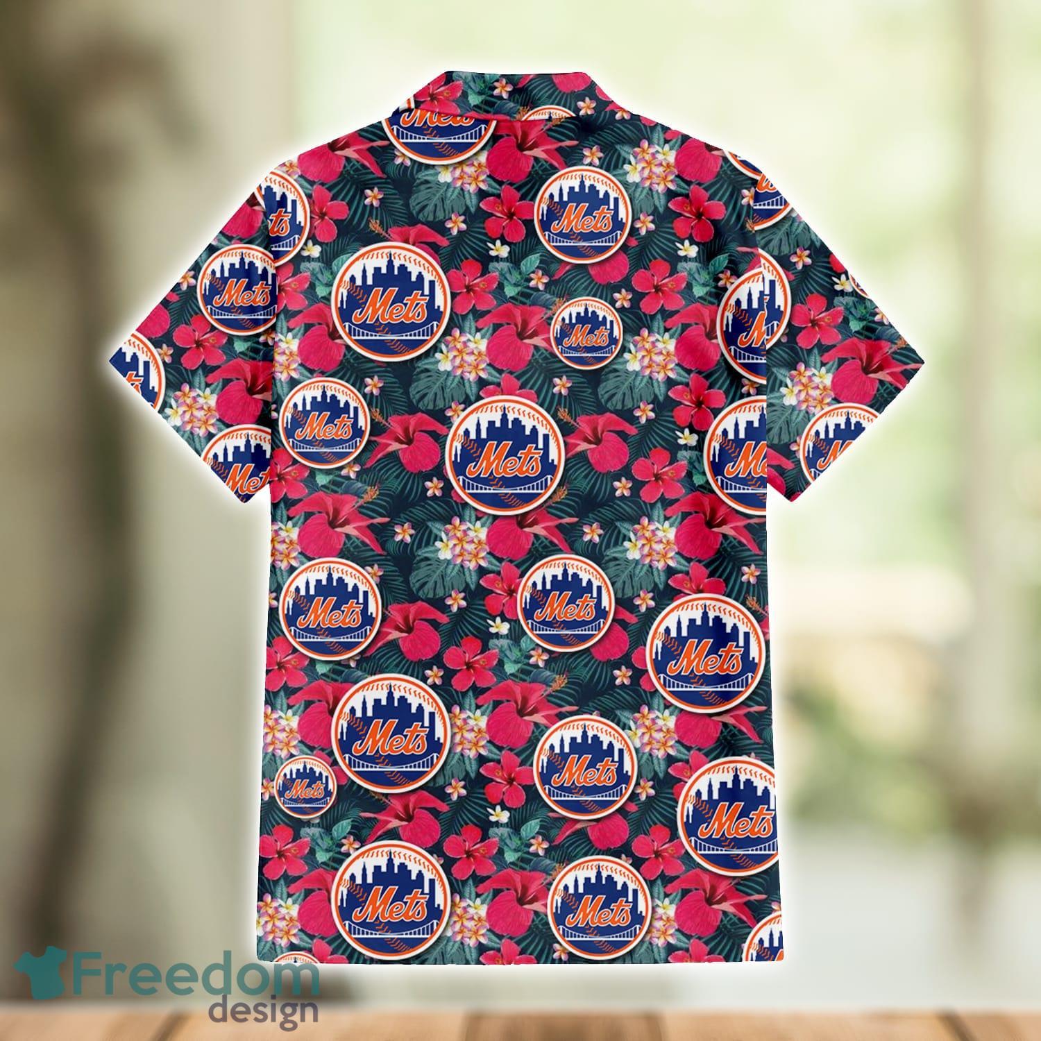 St. Louis Cardinals Pink Hibiscus Green Leaf Blue Background 3D Hawaiian  Shirt Gift For Fans