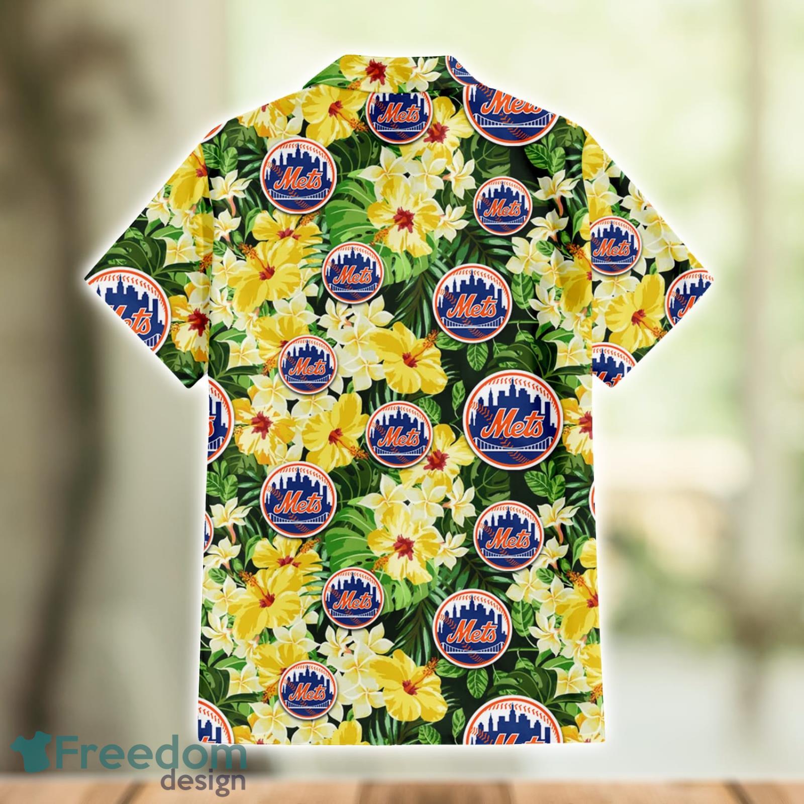 Chicago Cubs Pink Yellow White Hibiscus Pattern Tropical Hawaiian Shirt -  Freedomdesign