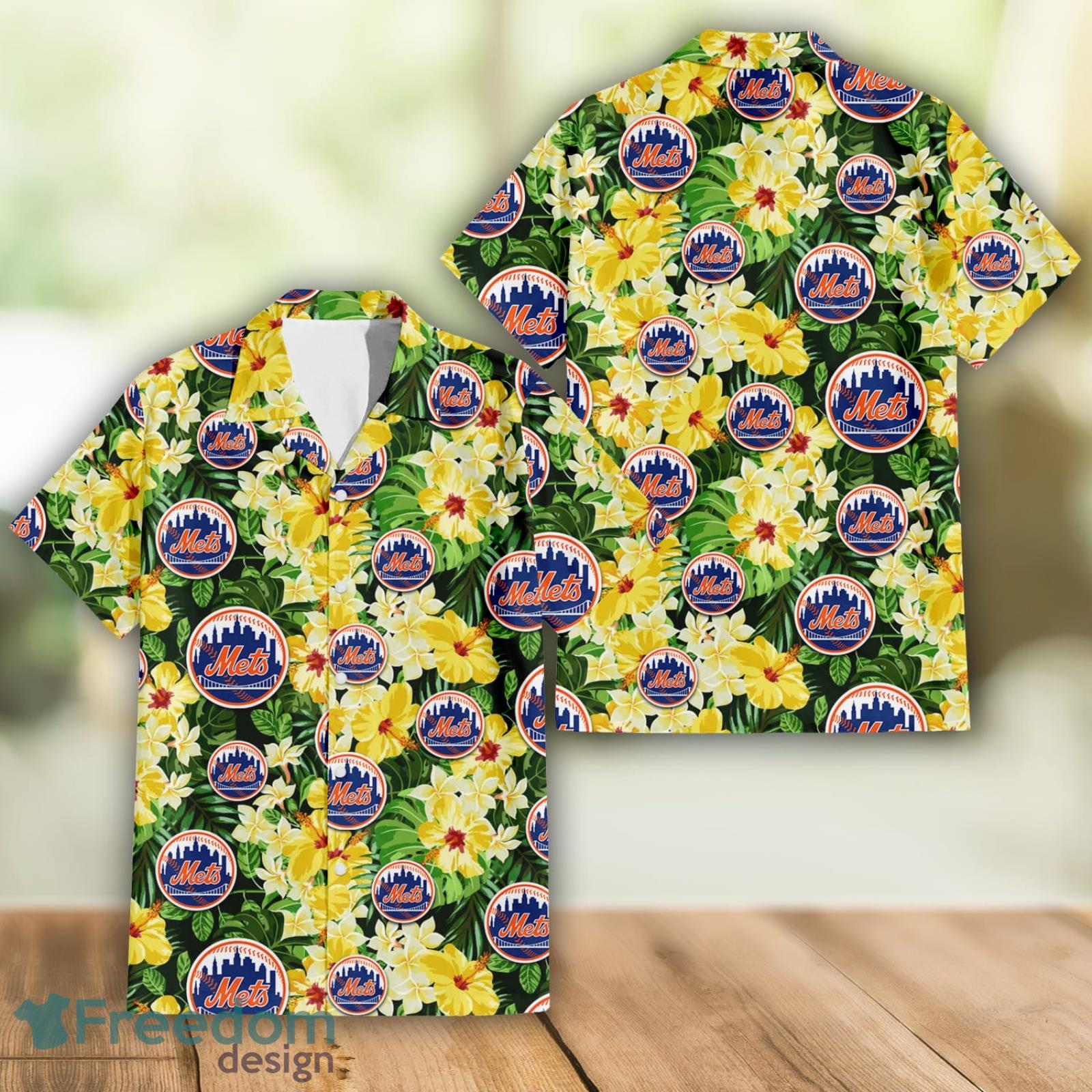 Chicago Cubs Pink Yellow White Hibiscus Pattern Tropical Hawaiian Shirt -  Freedomdesign