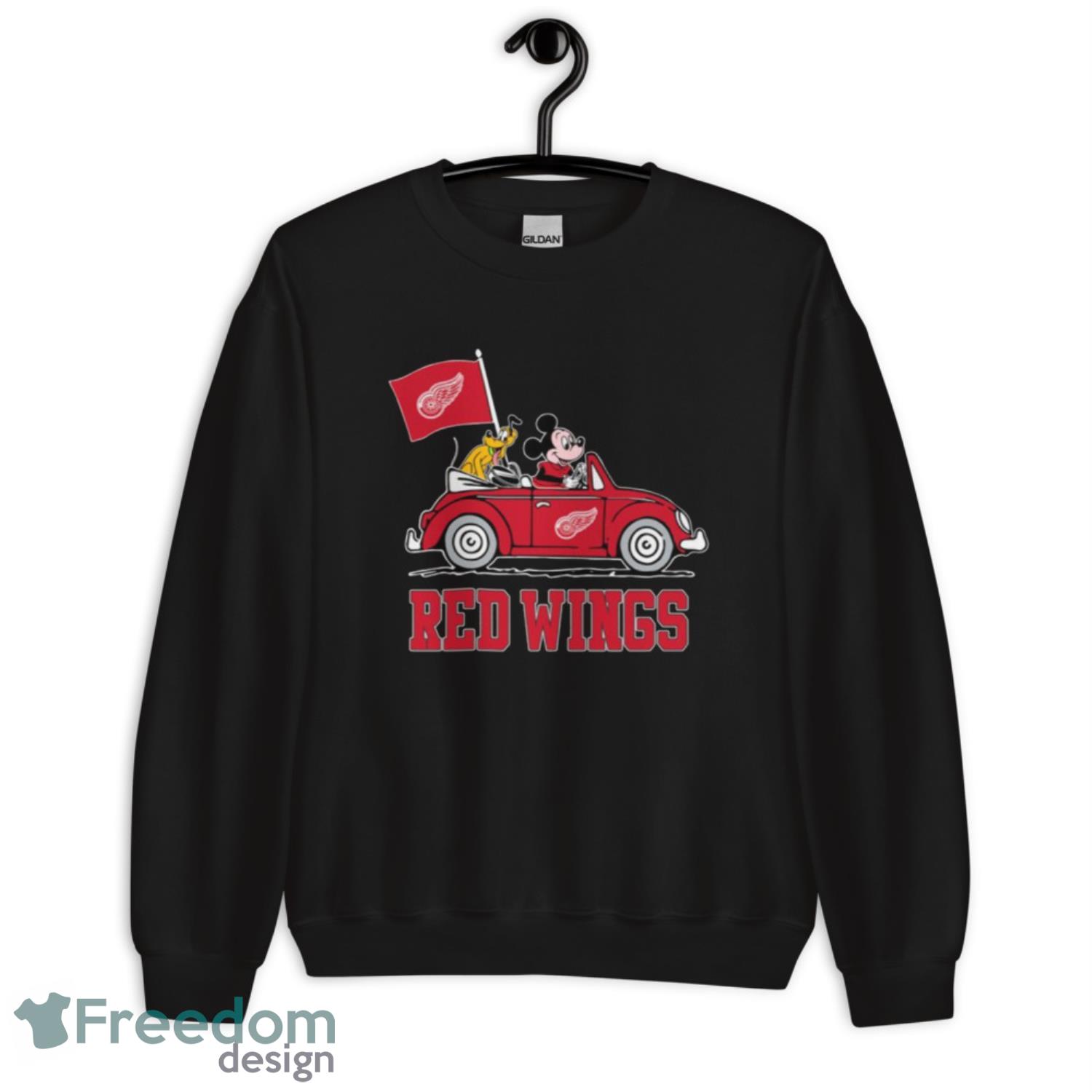 Red Wings Sweatshirt Detroit Red Wings Sweater Hockey 