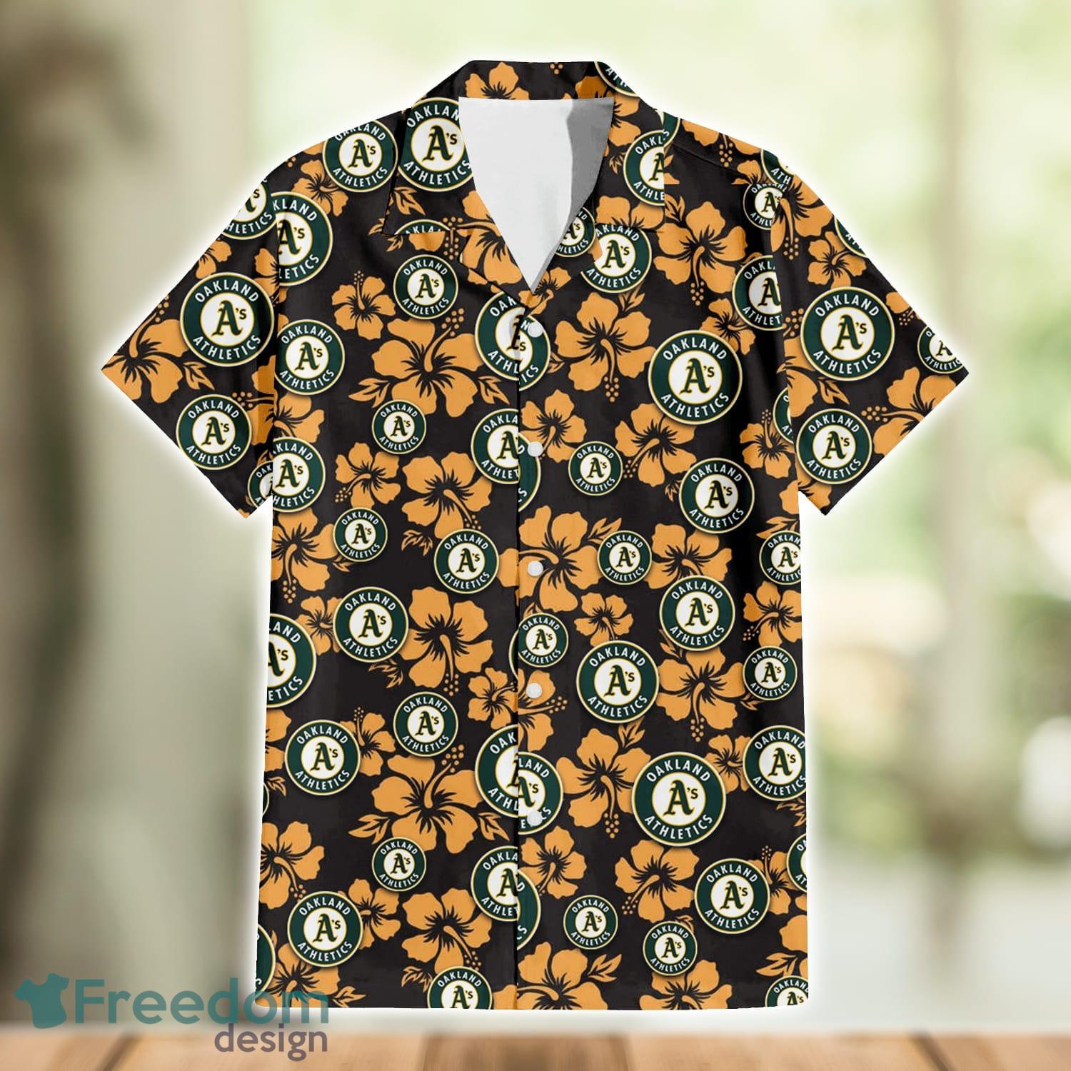 Oakland Athletics Hibiscus Tropical Hawaiian Shirt Men And Women