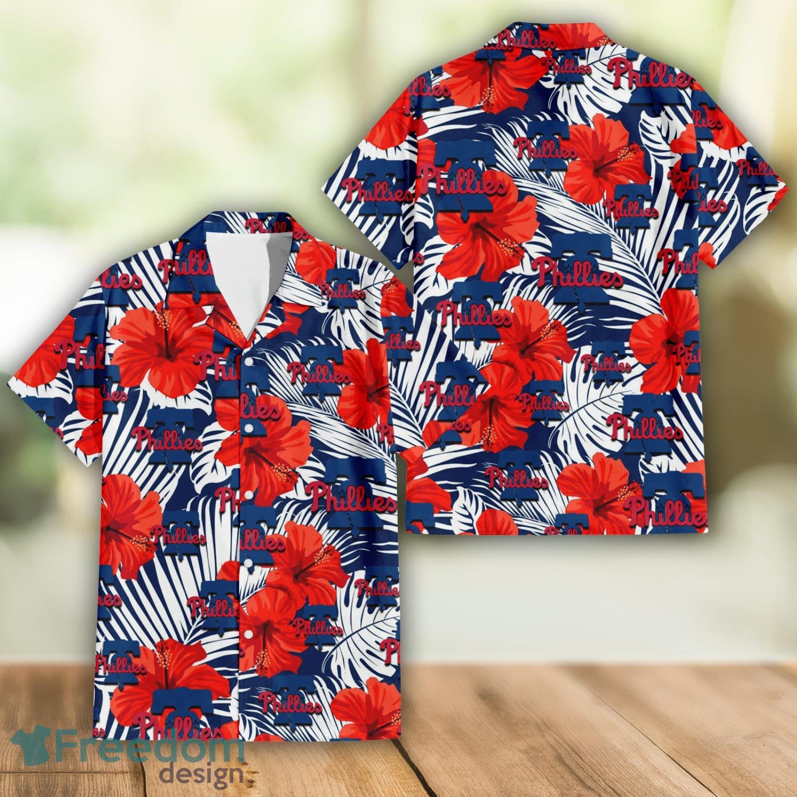 Kansas City Royals White Hibiscus Floral Tropical 3D Hawaiian Shirt For Men  And Women - Banantees