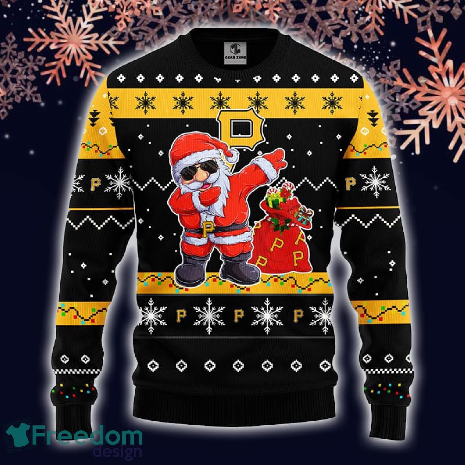 Indianapolis Colts Dabbing Santa Ugly Christmas Sweater 3D Gift For Fans