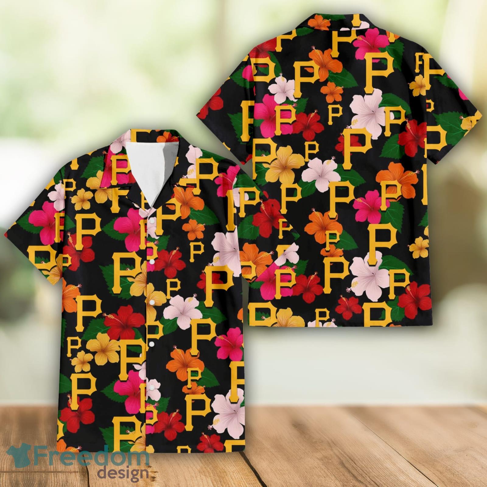 Philadelphia Phillies Pink Flower And Logo Pattern Hawaiian Shirt For Fans  - Freedomdesign