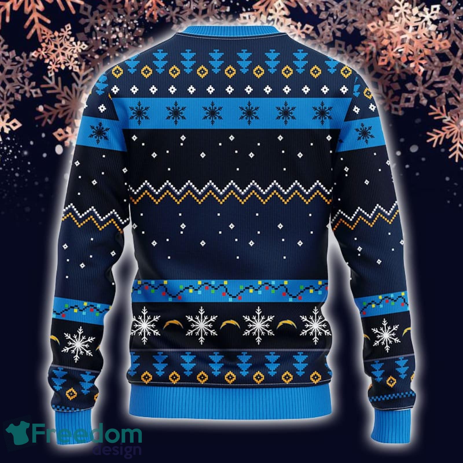 San Diego Chargers NFL Team HoHoHo Mickey Funny Christmas Gift Men And  Women Ugly Christmas Sweater - Freedomdesign