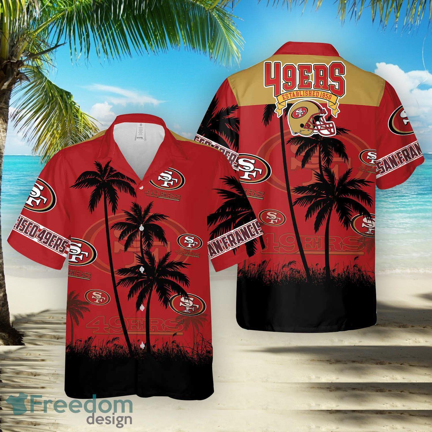 Nfl San Francisco 49ers Hawaiian Shirt Football Gift For Men