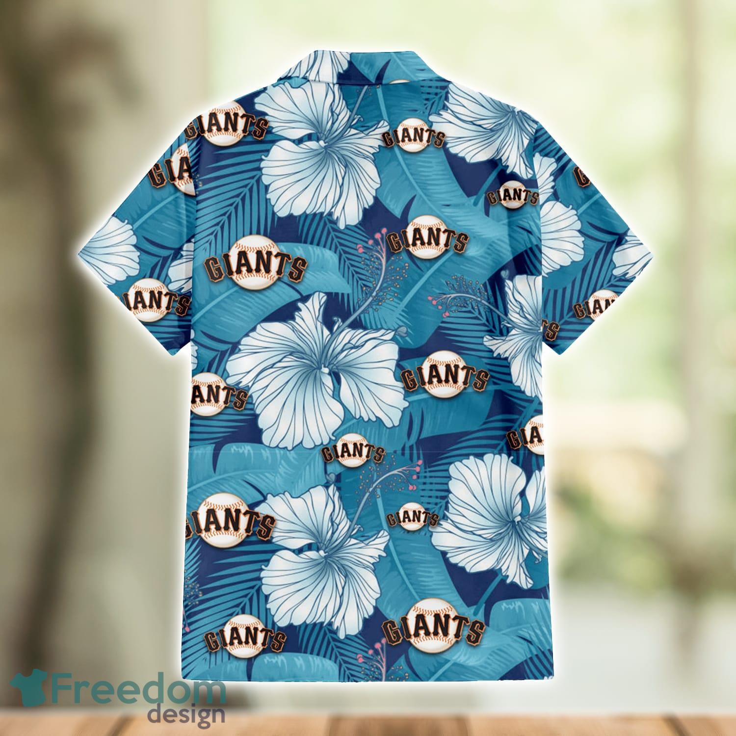 San Francisco Giants Green Leaf Pattern Tropical Hawaiian Shirt For Men And  Women - Freedomdesign