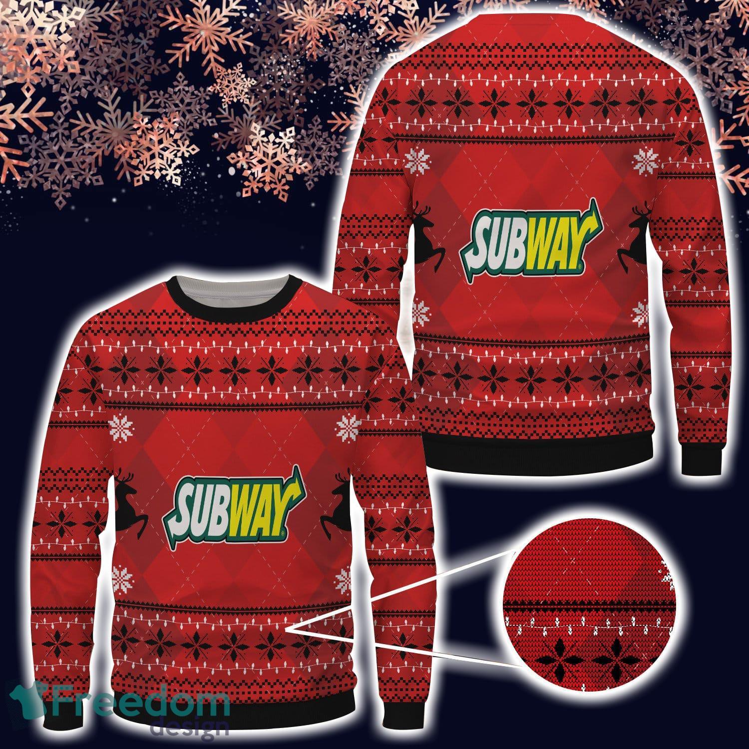 subway Brand New Ugly Sweater near 3D Sweatshirt Christmas - Banantees