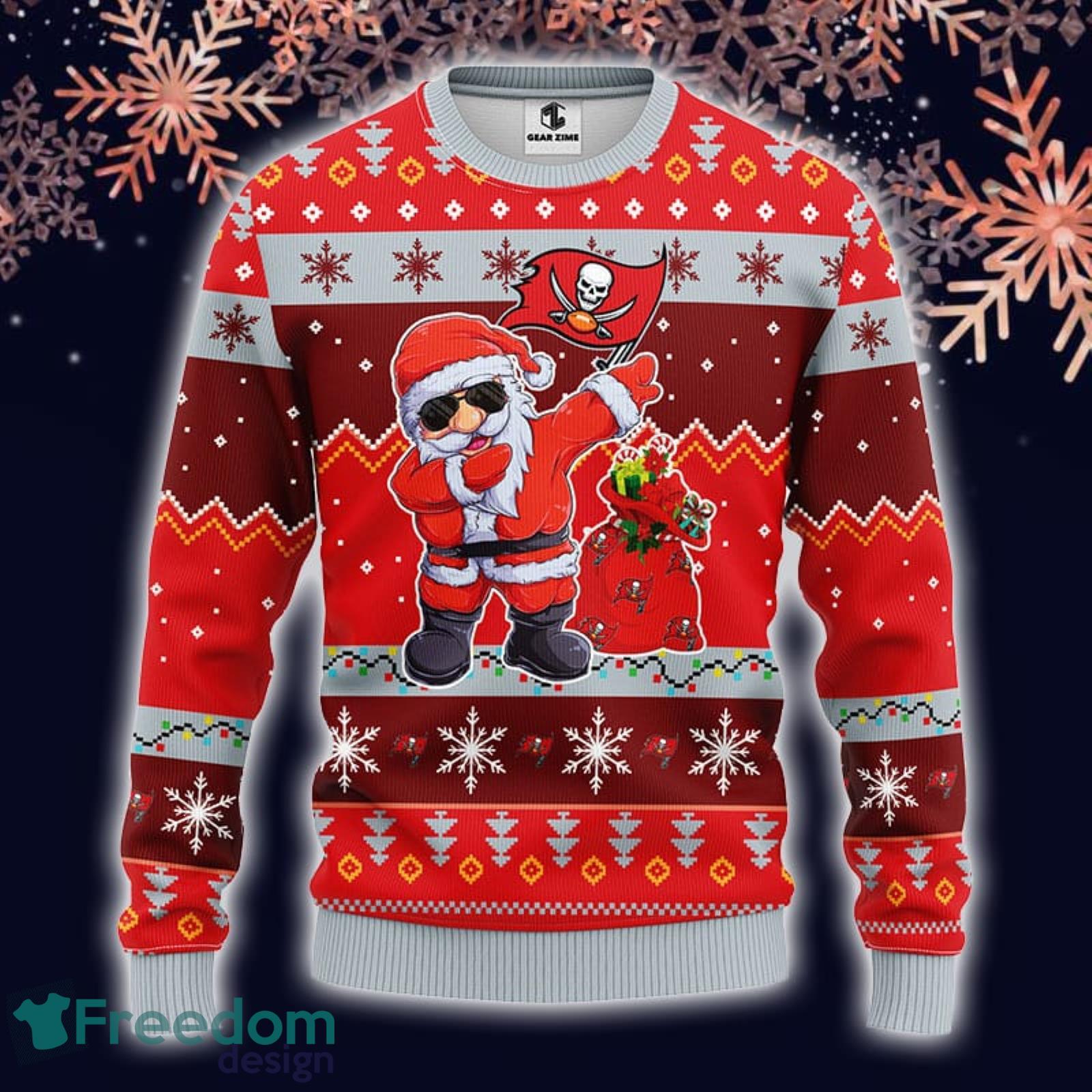 NFL Tampa Bay Buccaneers Christmas Gift All Over Print Ugly Christmas  Sweater - Freedomdesign