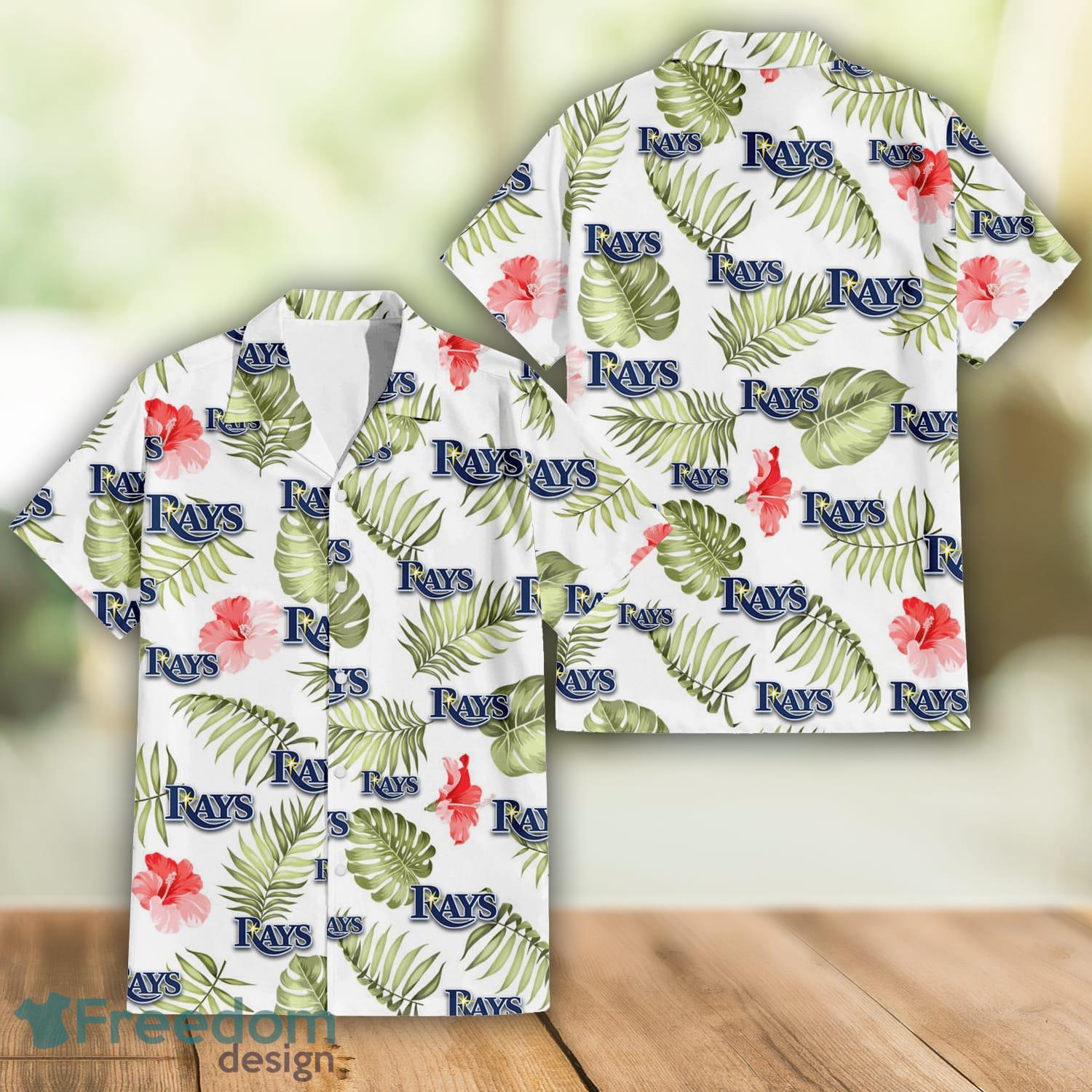 Tampa Bay Rays Tropical Pattern For Fans Hawaiian Shirt and Short