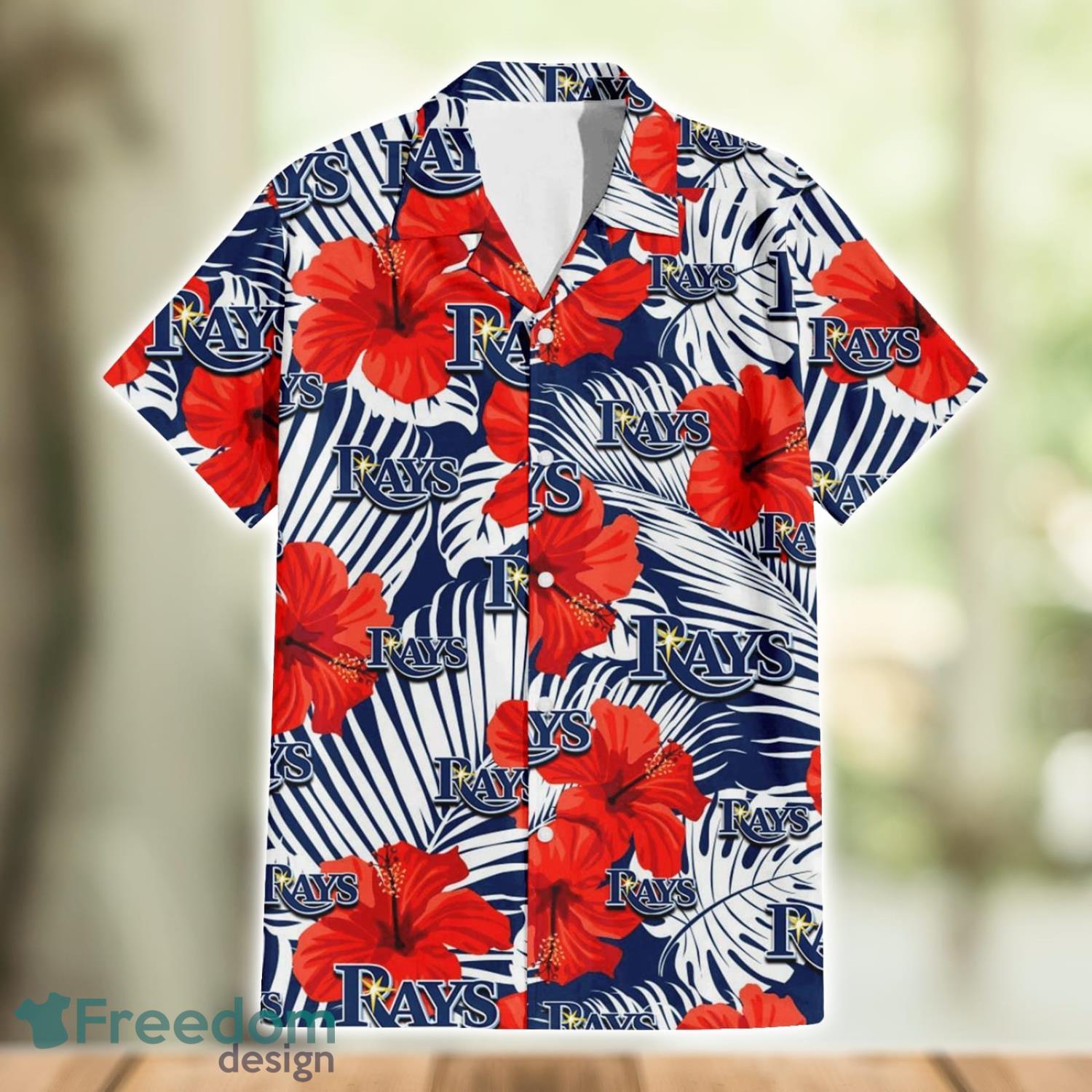 Tampa Bay Rays Aloha Tropical Hawaiian Shirt Gift For Summer Vacation