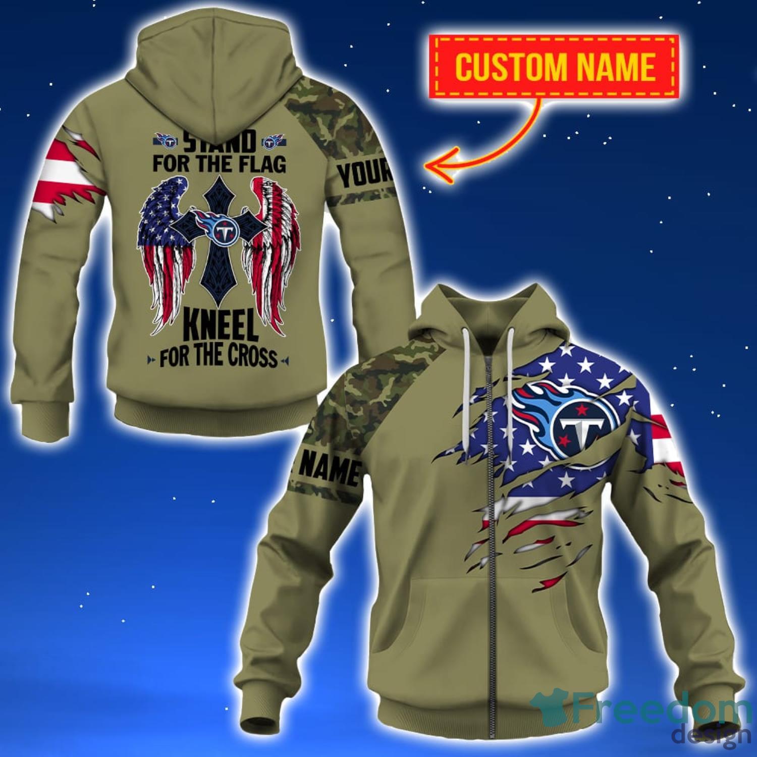 Tennessee Titans NFL Honor US Navy Veterans All Gave Some Some Gave All  Personalized Hoodie T Shirt - Growkoc