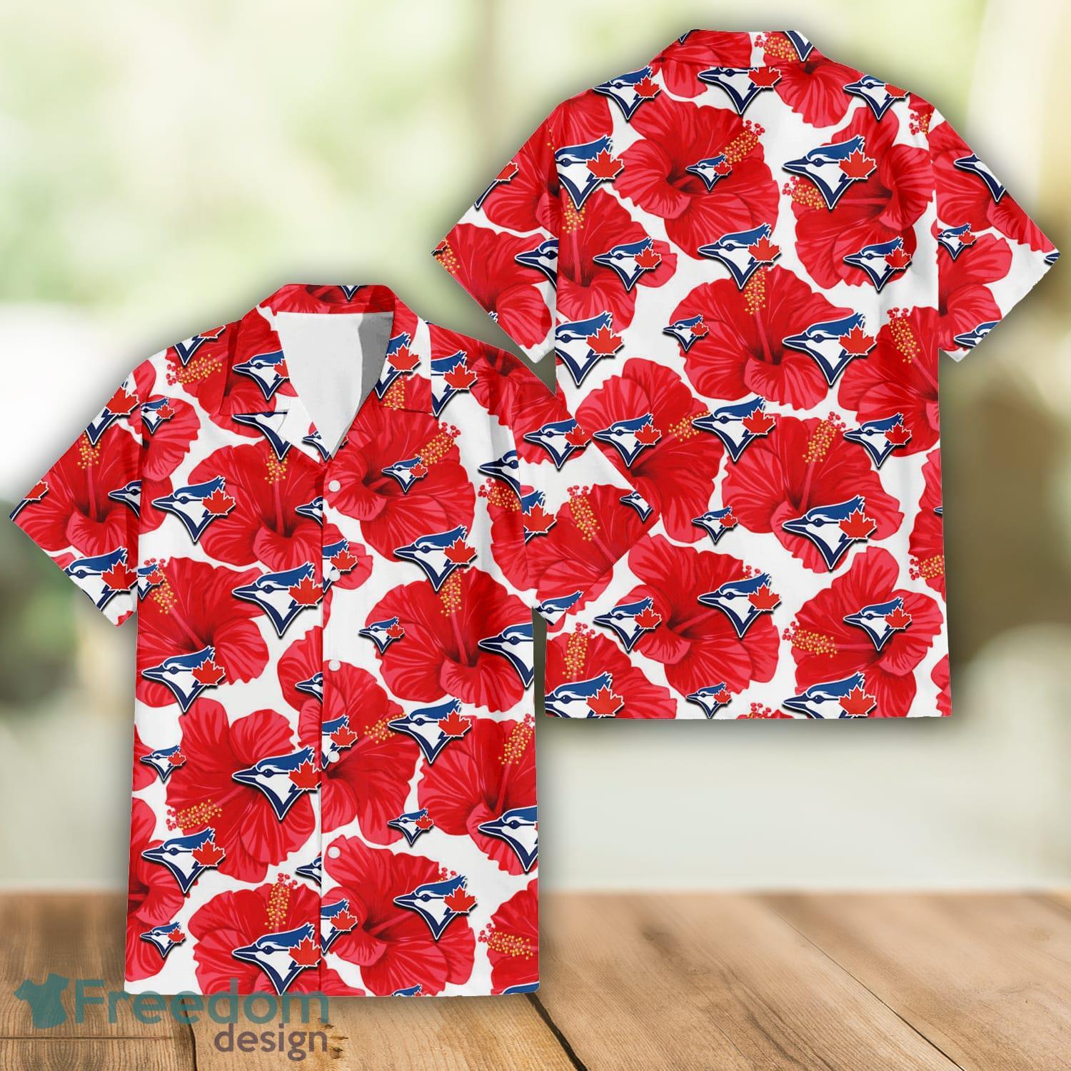 Toronto Blue Jays MLB Summer 3D Hawaiian Shirt Gift For Men And Women Fans  - Freedomdesign