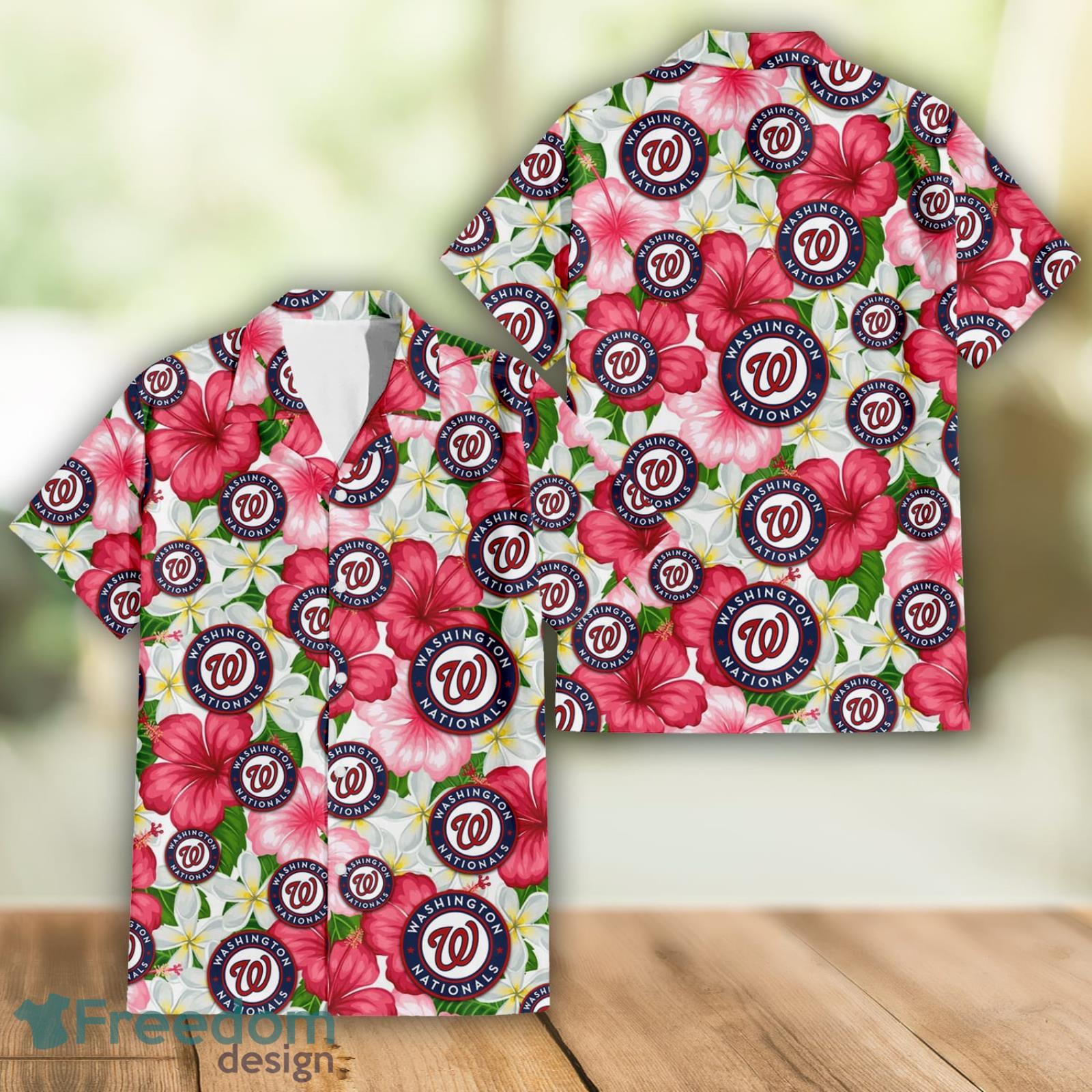 Houston Astros White Hibiscus Floral Tropical 3D Hawaiian Shirt For Men And  Women
