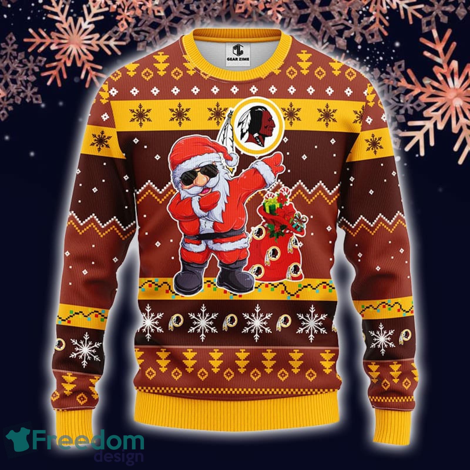NFL Washington Redskins Mickey Ugly Christmas Sweater