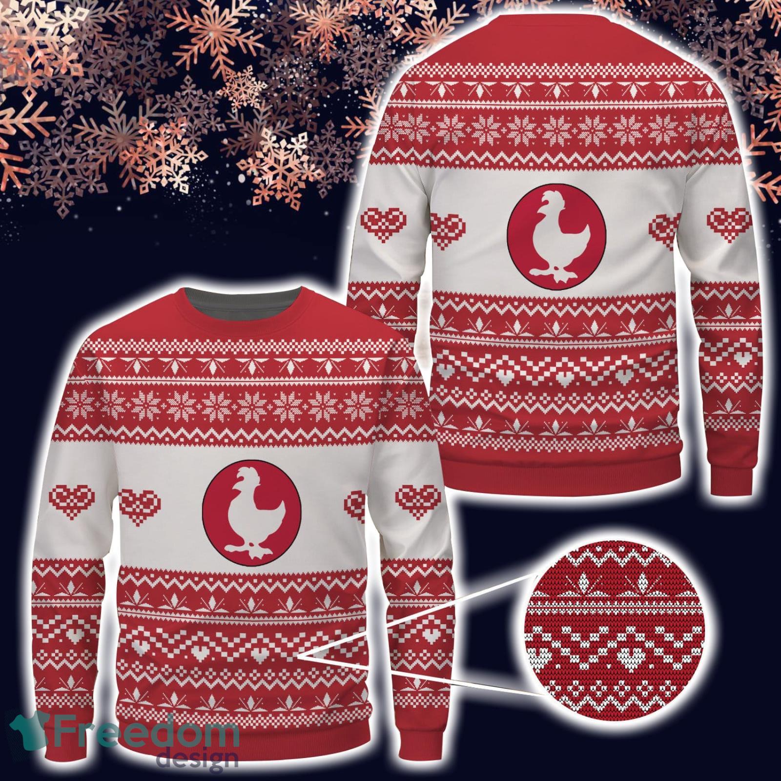 Zaxby's Lover 3D Ugly Christmas Sweater Men And Women Christmas Gift Product Photo 1