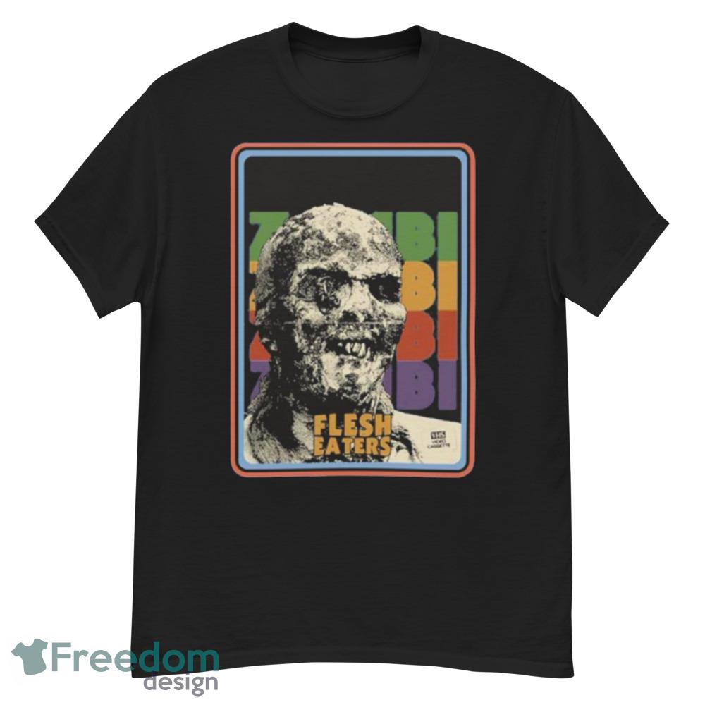 Zombi Flesh Eaters Halloween T-Shirt For Men Women And Youth - G500 Men’s Classic T-Shirt