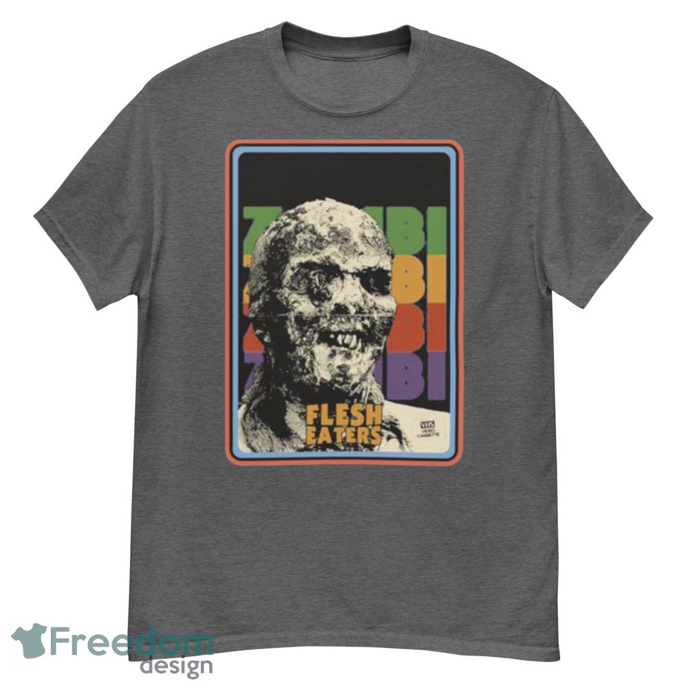 Zombi Flesh Eaters Halloween T-Shirt For Men Women And Youth - G500 Men’s Classic T-Shirt-1