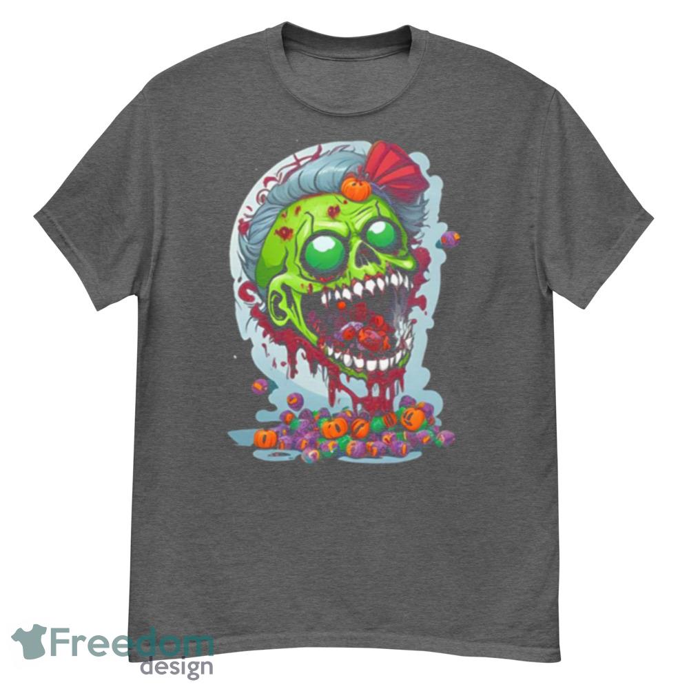 Zombie Candy Halloween T-Shirt For Men Women And Youth - G500 Men’s Classic T-Shirt-1