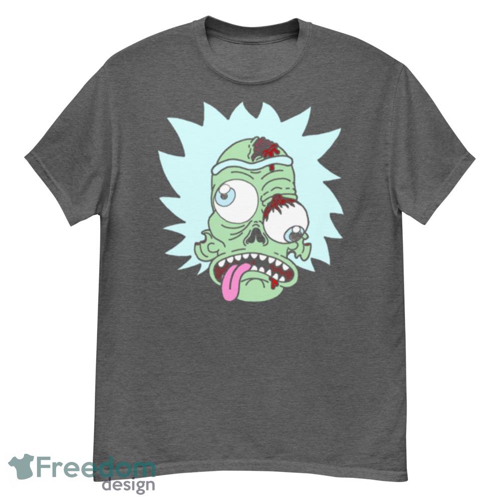 Zombie Dimension Rick Sanchez Rick And Morty Halloween T-Shirt For Men Women And Youth - G500 Men’s Classic T-Shirt-1