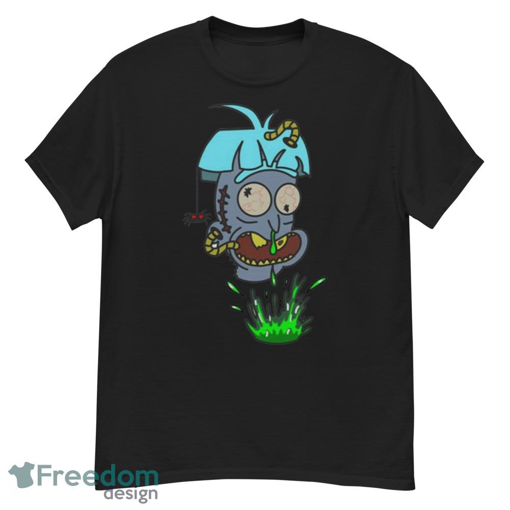 Zombie Dumb Rick Funny Rick And Morty Halloween T-Shirt For Men Women And Youth - G500 Men’s Classic T-Shirt