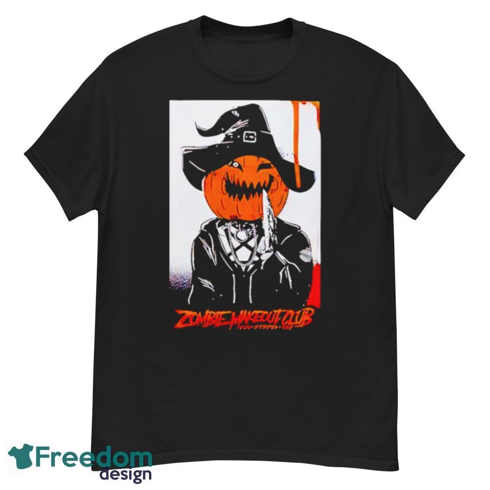 Zombie Makeout Club Killer Jack O Lantern T-Shirt For Men Women And Youth - G500 Men’s Classic T-Shirt