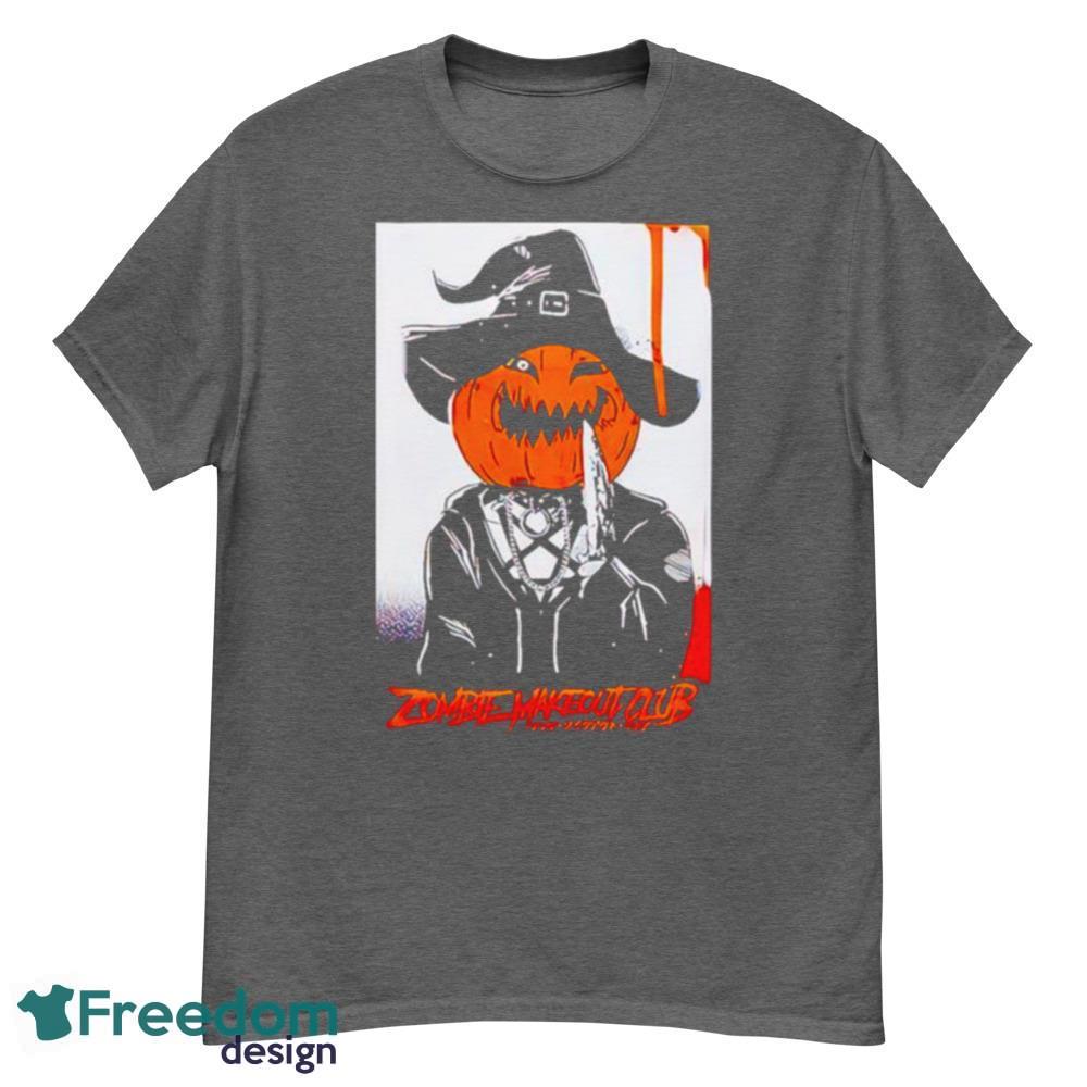 Zombie Makeout Club Killer Jack O Lantern T-Shirt For Men Women And Youth - G500 Men’s Classic T-Shirt-1