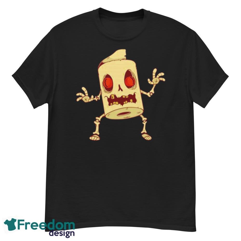 Zombie Toilet Paper Monster T-Shirt For Men Women And Youth - G500 Men’s Classic T-Shirt