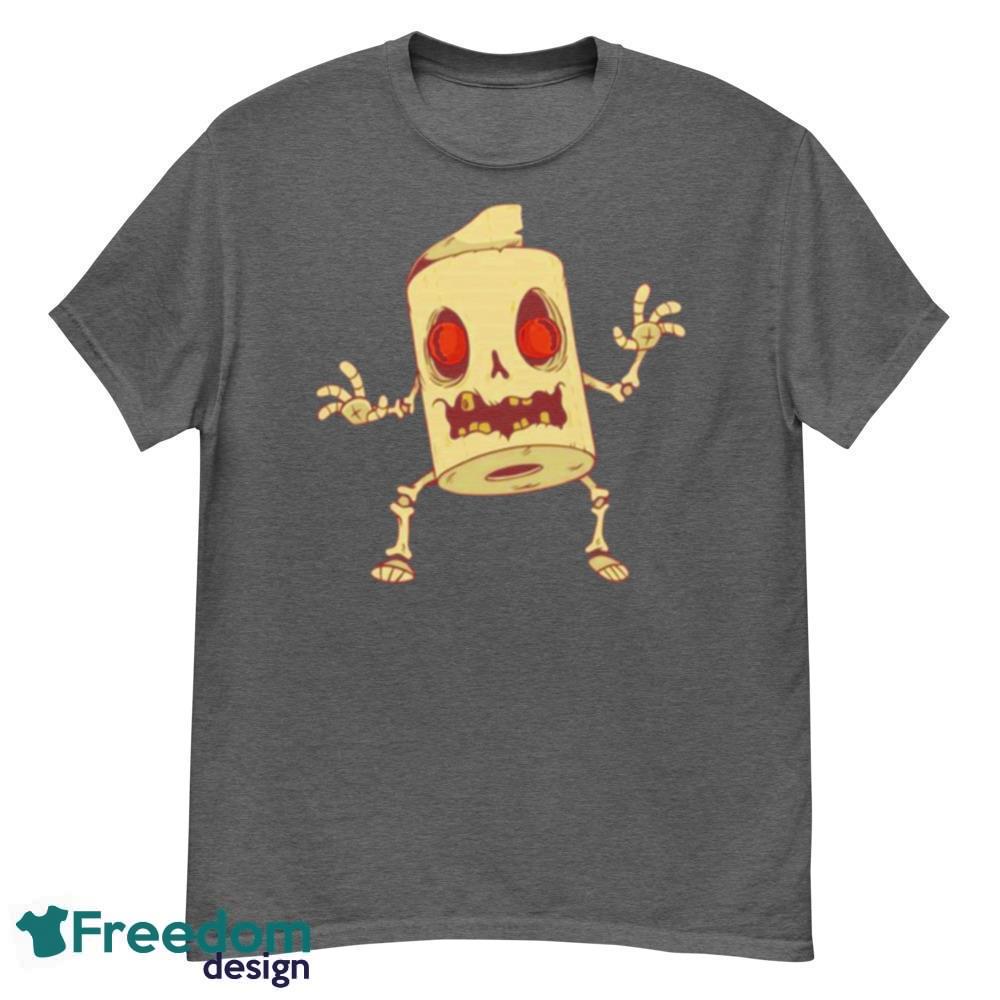 Zombie Toilet Paper Monster T-Shirt For Men Women And Youth - G500 Men’s Classic T-Shirt-1