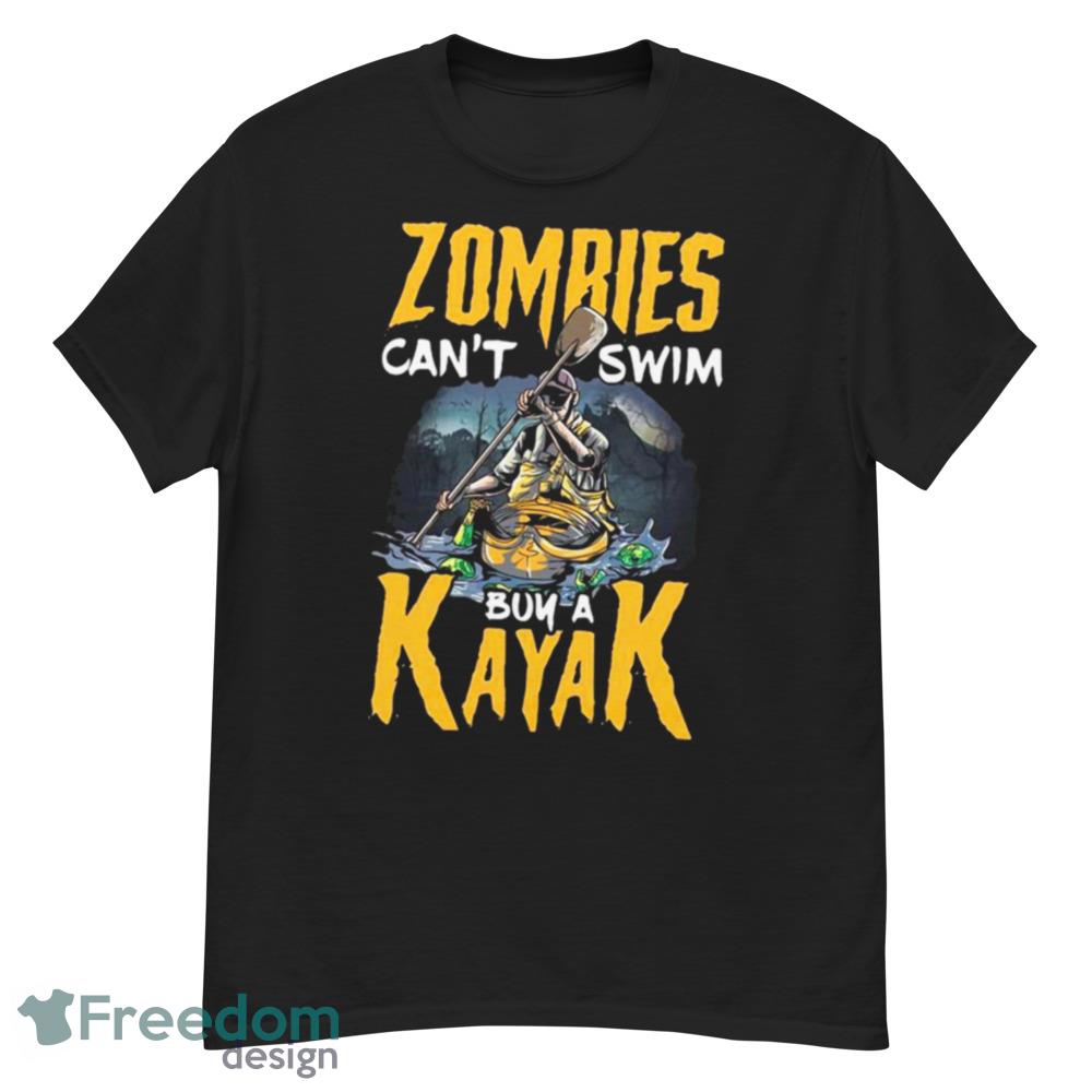 Zomries Cant Swim Bum A Kayak T-Shirt For Men Women And Youth - G500 Men’s Classic T-Shirt