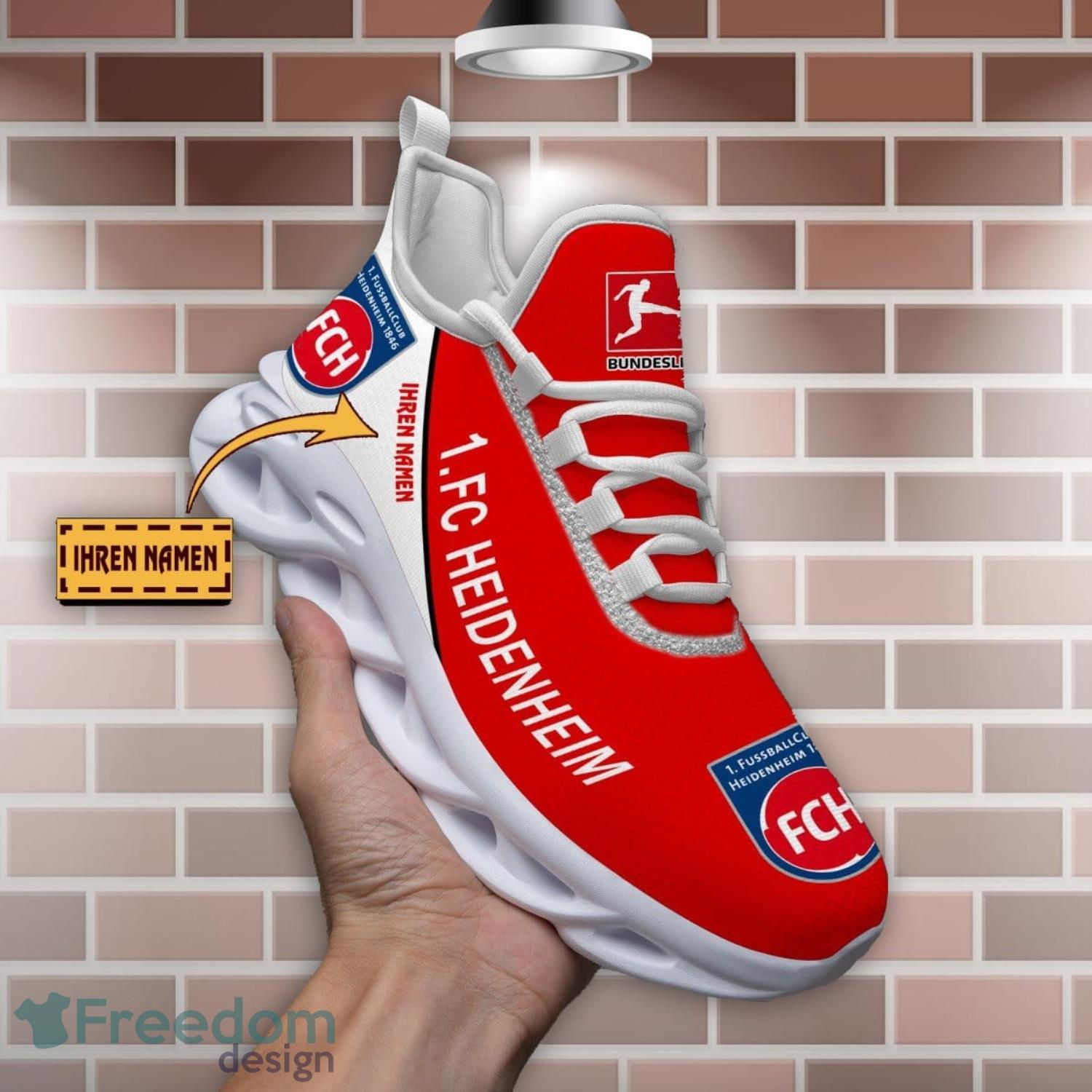 1 FC Heidenheim Max Soul Shoes Men And Women Running Sneakers Custom Name Product Photo 1