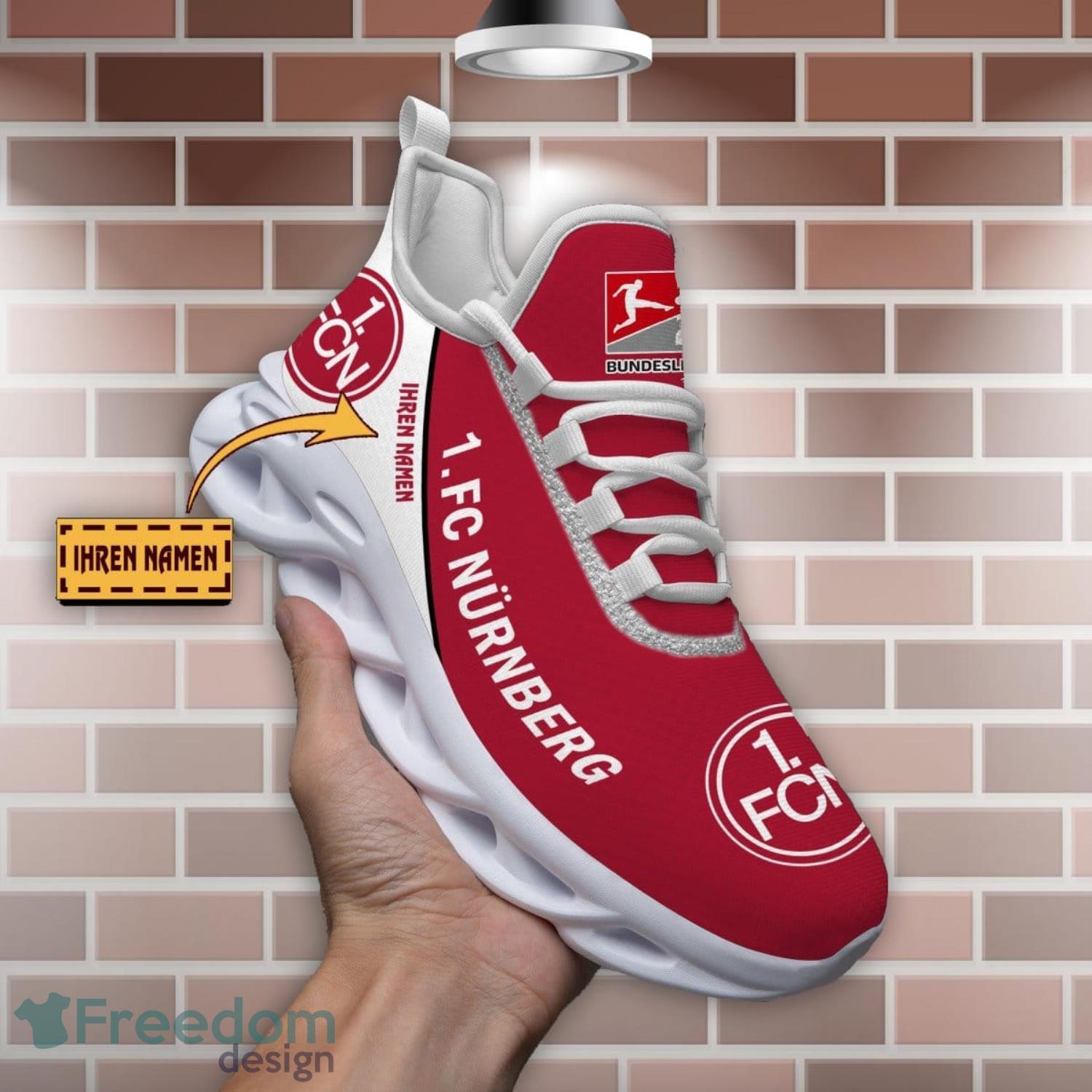1 FC Nurnberg Max Soul Shoes Men And Women Running Sneakers Custom Name Product Photo 1