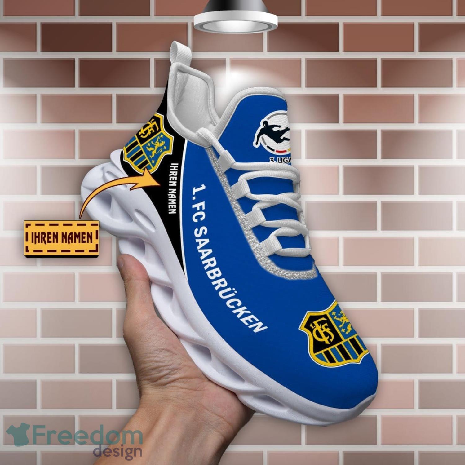 1 FC Saarbrucken Max Soul Shoes Men And Women Running Sneakers Custom Name Product Photo 1