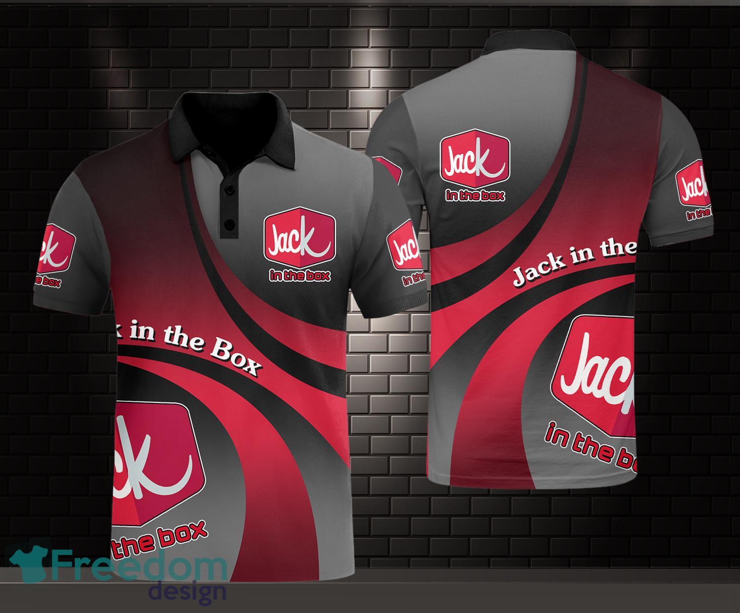 3d All Over Printed Jack In The Box 3D Polo Shirt For Sport Fans Product Photo 1