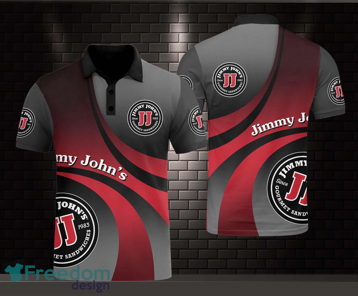 3d All Over Printed Jimmy John's 3D Polo Shirt For Sport Fans Product Photo 1