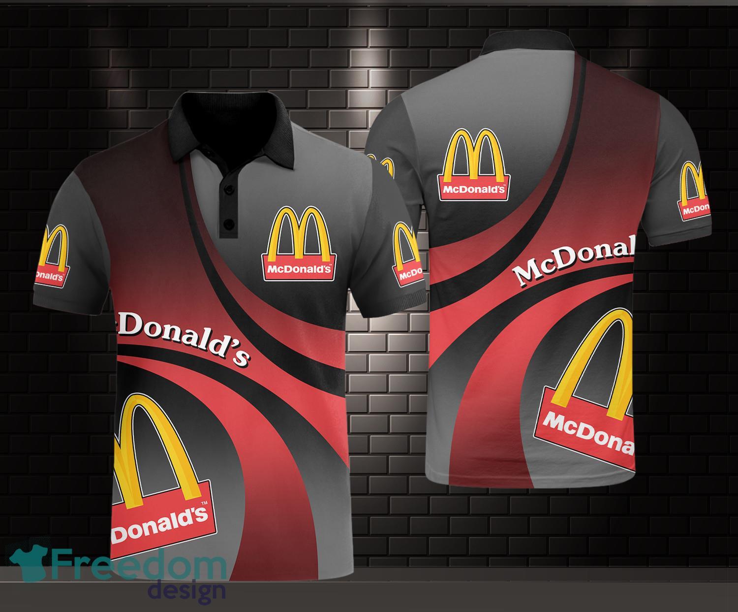 3d All Over Printed Mcdonald's 3D Polo Shirt For Sport Fans Product Photo 1