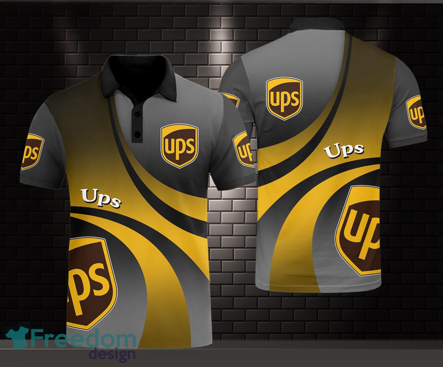 3d All Over Printed Ups 3D Polo Shirt For Sport Fans Product Photo 1