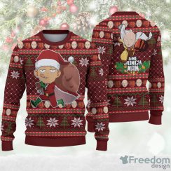 3D One Punch Man Ugly Sweater Christmas Ugly Sweater For Holiday Xmas Family Gift Product Photo 1