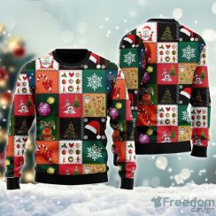 A Christmas Scene Ugly Sweater Christmas Ugly Sweater For Holiday Xmas Family Gift Product Photo 1